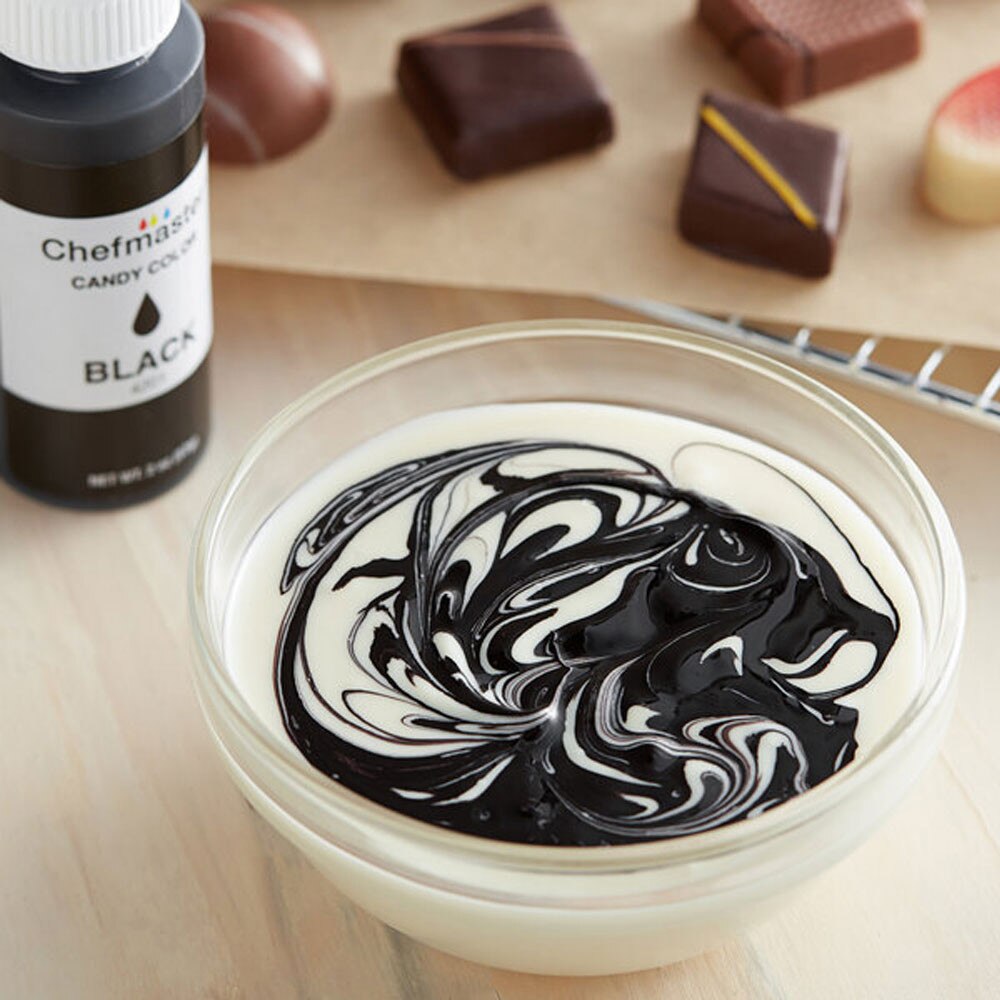 2oz Oil Based Chocolate Colouring - Black